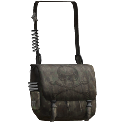 grunge camo side bag 1.0
