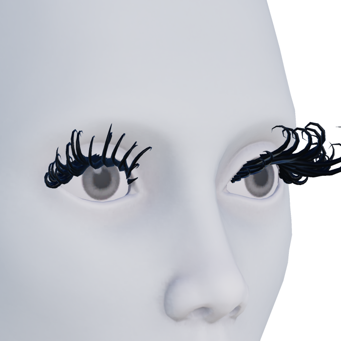 Cute Curly Eyelashes Black