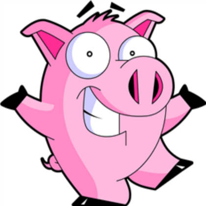 Cartoon Pig Roblox decal