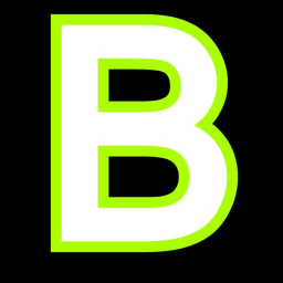 B