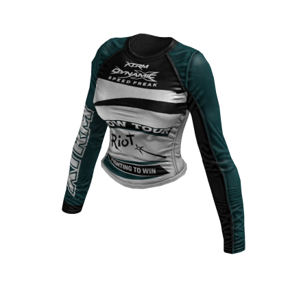 Graffiti Hashiriya Streetracer Top (Teal)
