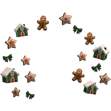 Christmas Gingerbread Aura - Green