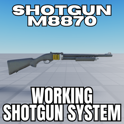 (WORKING GUN) SHOTGUN M8870 Tool [PBR] preview 1
