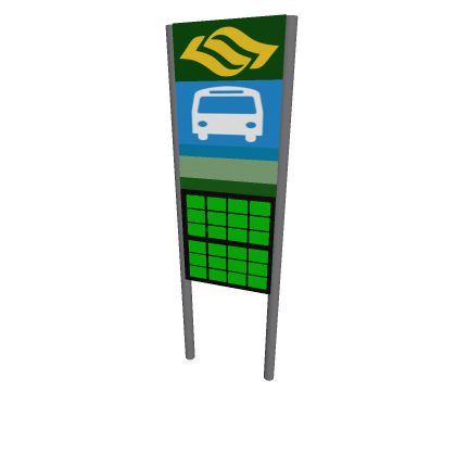 Bus Stop Pole (up to 24 services)