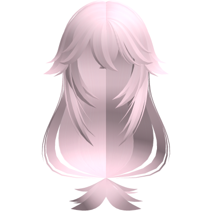 yae miko fluffy fox girl hair pink Roblox item
