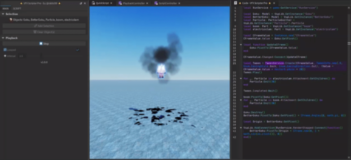 VFX Scripter Pro — simplifies scripting effects preview 2