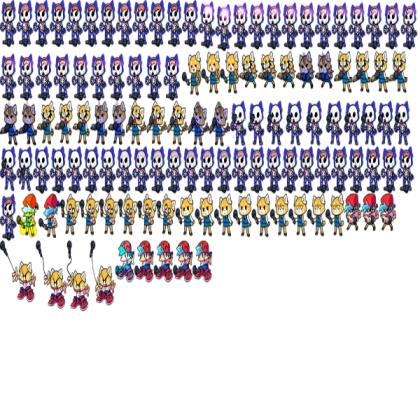 Retsuko (Sprite Sheet) FNF