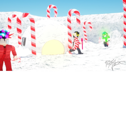 candy cane world
