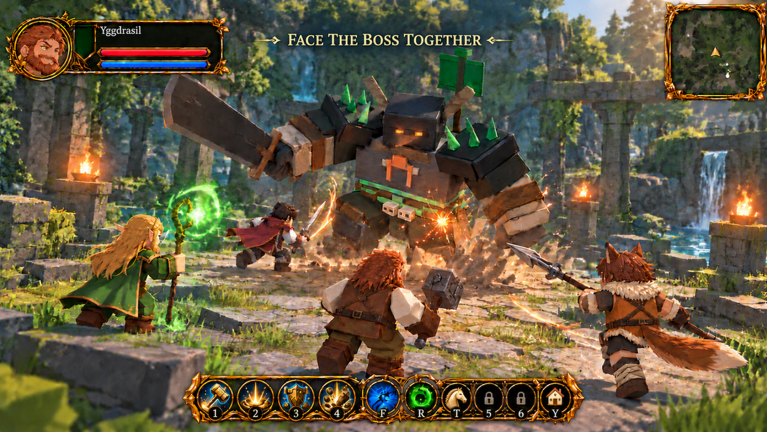 Yggdrasil RPG [BETA] 게임 플레이 스크린샷 4 | 로블독