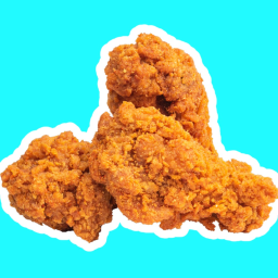 crispy chicken icon