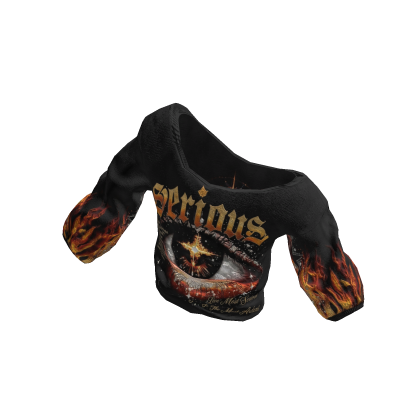 Black Flame Baggy Sweater thumbnail