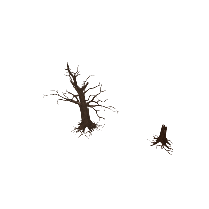 [New!] Swamp Dead Trees! Decor Vibe Urban Yoga Bea