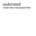 Underrated Players Club!