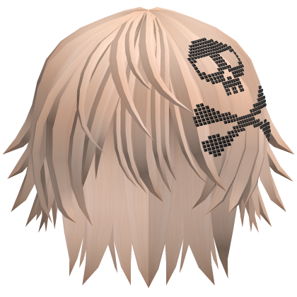 Emo Vkei Moe Boy Hair w Skull Blonde