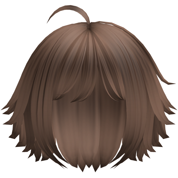  cute messy short bob in brown