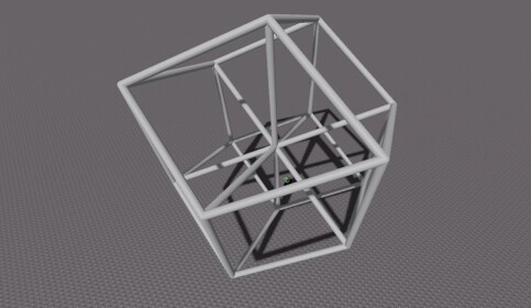 Hypercube Projector