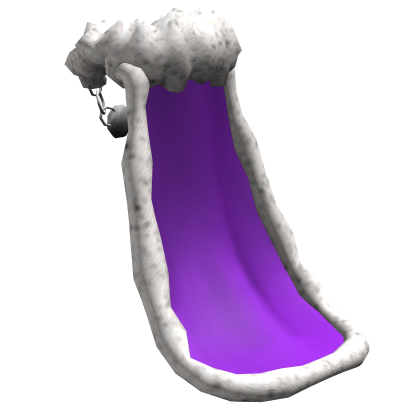 purple christmas santa cape