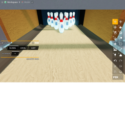 man another bowling game