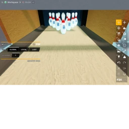 man another bowling game icon