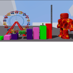 Escape the lava monster Obby