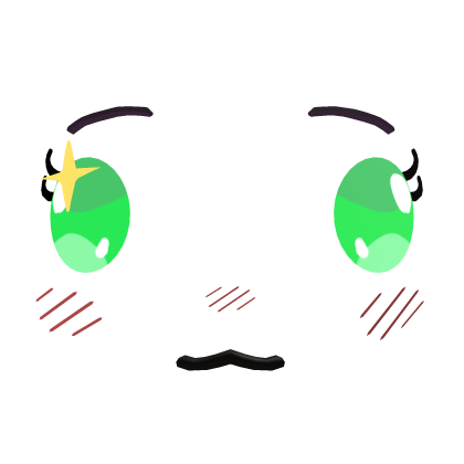 Chibi wii mii Reze face Roblox item