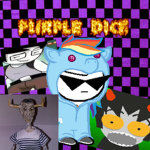 Purple Dice