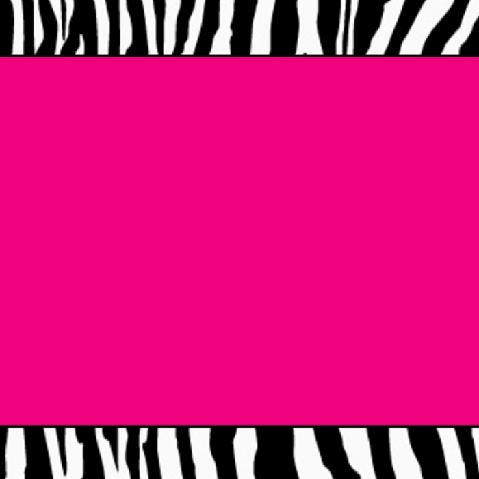 y2k mcbling zebra print hot pink wallpaper Roblox decal