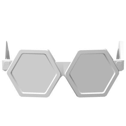 (NEW) Pure White Sparkling Robux Shades (ADDON) Roblox item