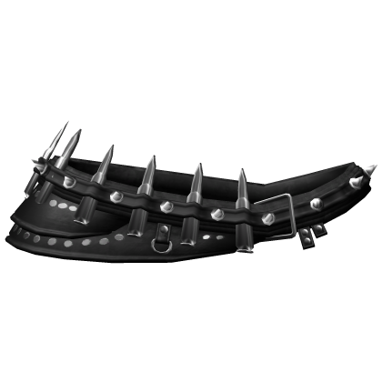 layered grunge vkei bullet belt 3.0 black thumbnail