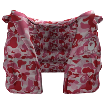 Pink Camo Bape Puffer Vest 1.0 Roblox Item Rolimon s