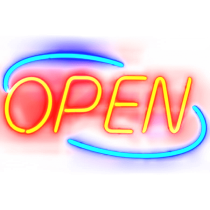 OPEN SIGN Roblox decal