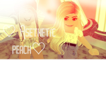 Asethetic peach