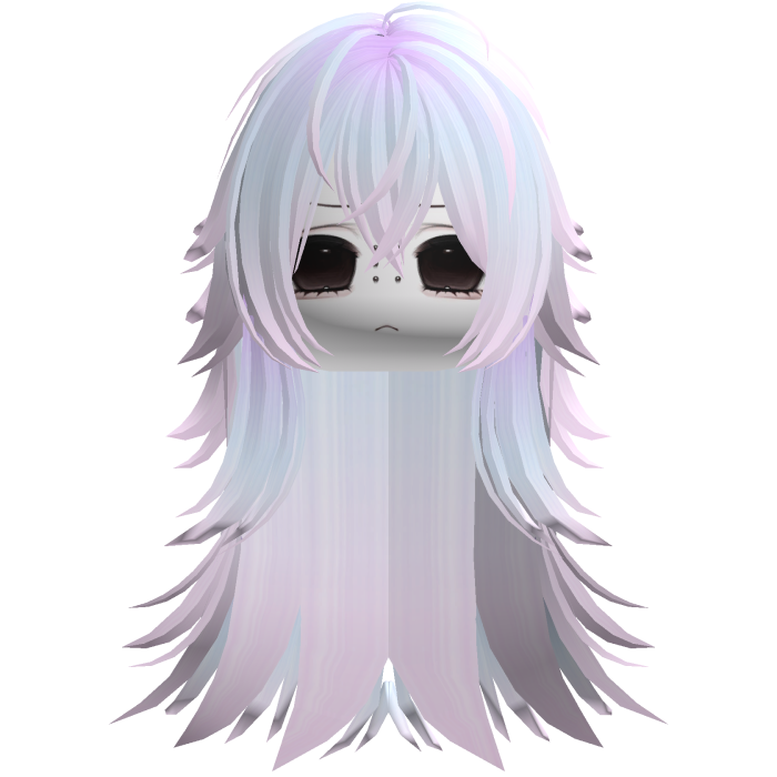 Vkei Moe Pastel Messy Long Hair