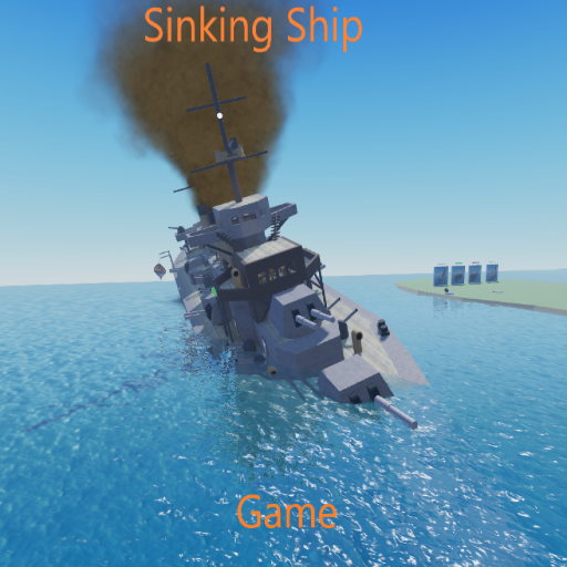 Ship sinking game official Roblox game thumbnail