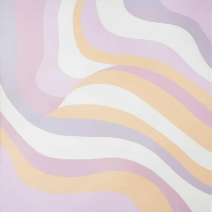 Pastel wavy abstract background