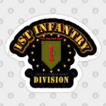 1st Infantry Division,-