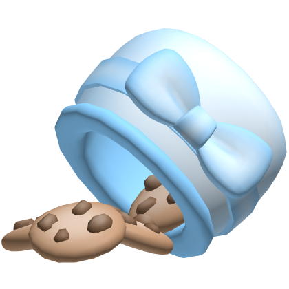 . ‿ ♡ spilled cookie jar in blue .ᐟ.ᐟ