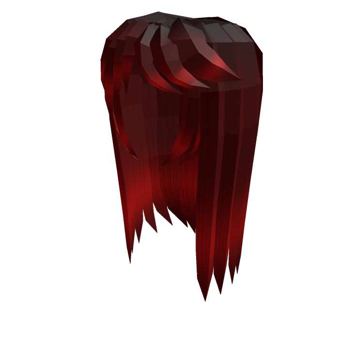 Red cute Gyaruu hair! <3