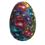 Metallic Egg of Pieces 