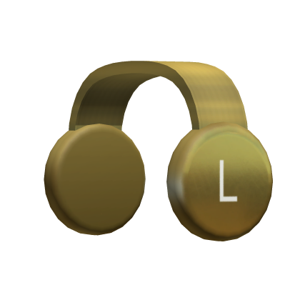 Golden Clockwork Headphones