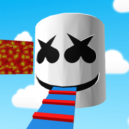 Escape Marshmello Obby Parkour!