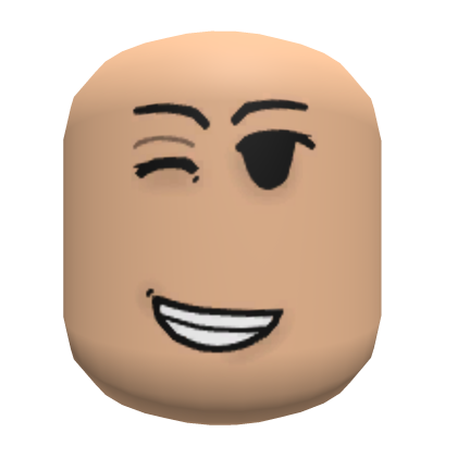 Light Grinning Wink Face Roblox NoFilter