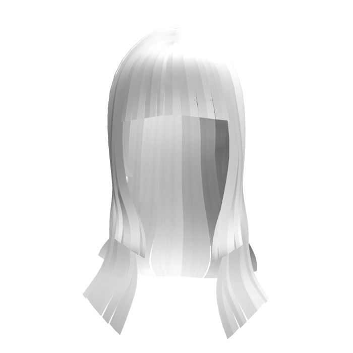 ♡ : straight cute doll hime hair in white🐾 