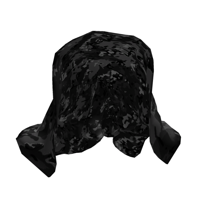 Black Camo Hood