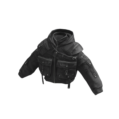 Layered Street Techwear Jacket Grey