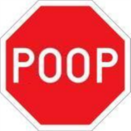Poop Sign Roblox decal