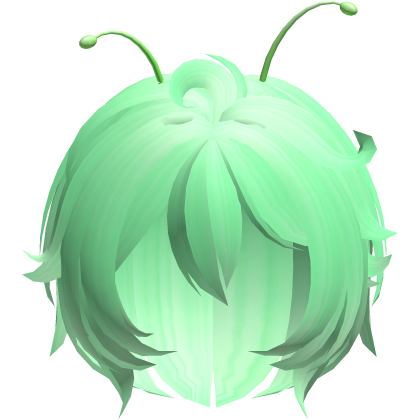 👽 Cute Silly Alien Hair in Green