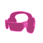 Pink Retro Roblox Headphones & Shades