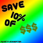 Save percent of items [NEW] [dont play]