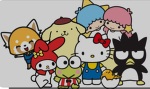 Hello Kitty friends and family